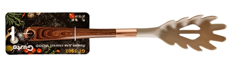 GT-5902 Ложка для спагеті GUSTO, WOOD, нейлон