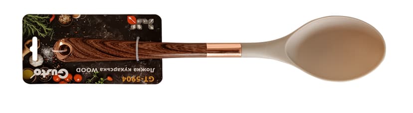 GT-5904 Ложка кухарська GUSTO WOOD, нейлон