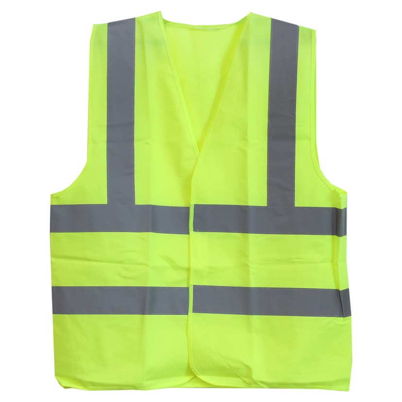 (50022) Жилет сигнальний 120 г/м2 (70х60 см) XXL, жовтий WERK