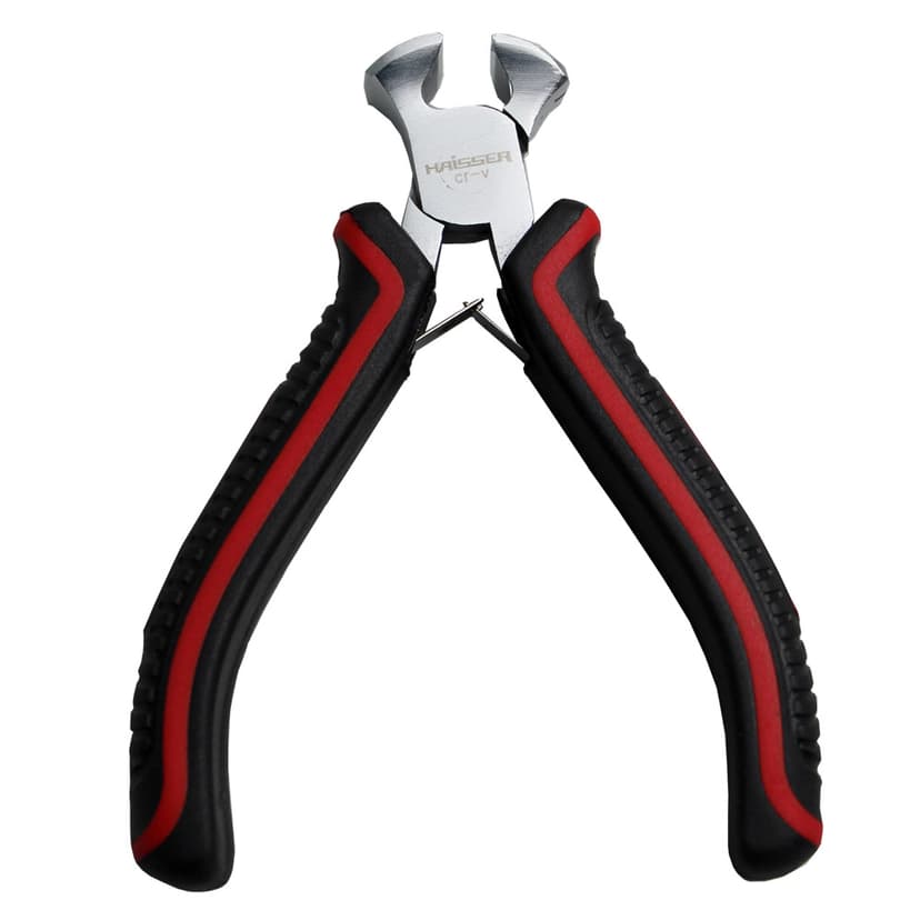 (41164) Міні кусачки торцеві 105мм Cr-V Pearl-nickel HAISSER