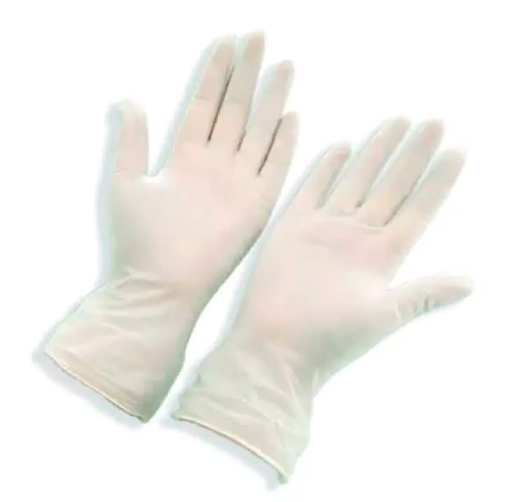 Рукавички господарські вінілові - WVG-100S, 100шт в коробці, розмір S (WERK)