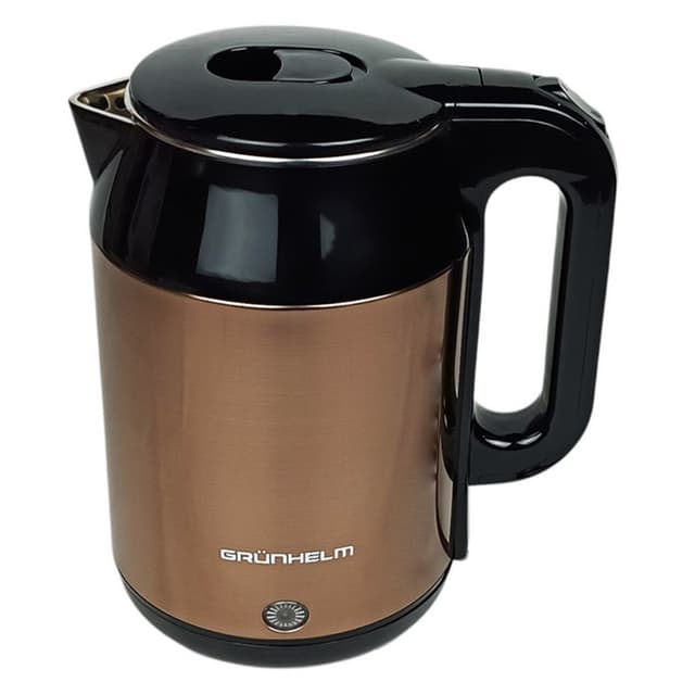 Електрочайник Метал - EKS-1921G, 1,8л, 1500Вт, голд, диск (GRUNHELM)