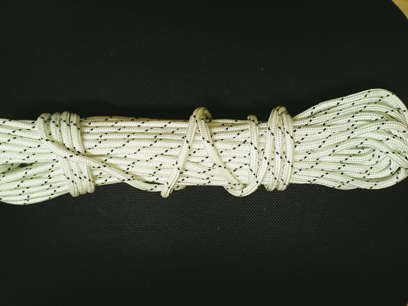 Шнур капроновий плетений діаметр 6мм, довжина 20м