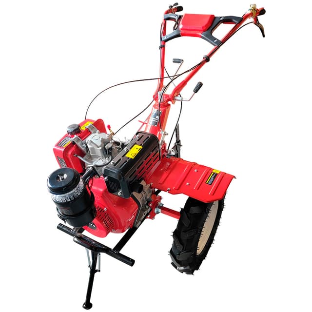 Культиватор червоний (ПОВІТРЯ) - 1350 NEW (колеса 12", 9кс) (FORTE)