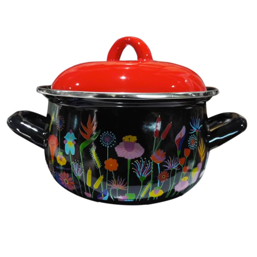 Квіткова галявина GT-T-118-FM Каструля GUSTO 18 см, 3,1 л