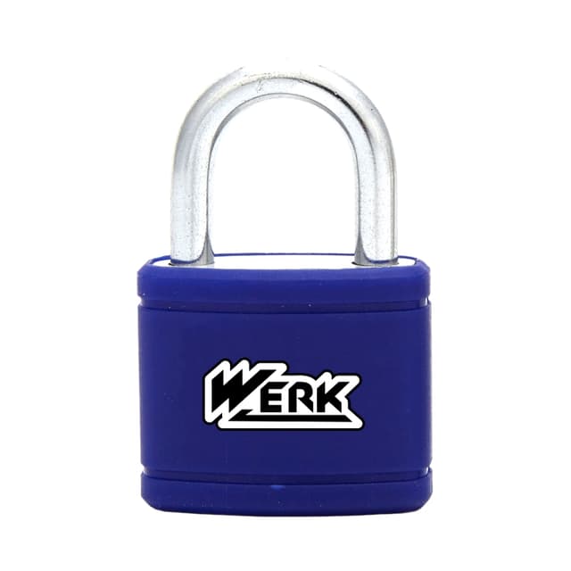 Замок навісний PVC-IP-0150W (50мм) (WERK)