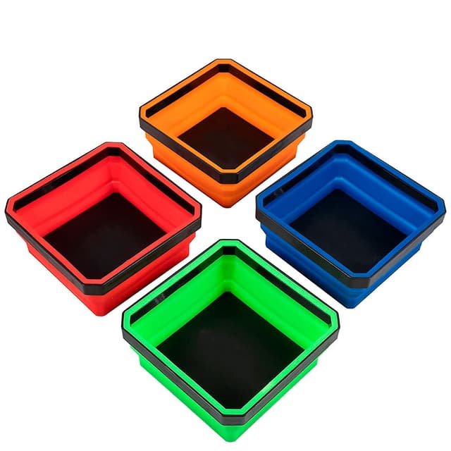 Магнітні бокси для витратних матеріалів - HК-7005D (4шт. в асорт.)(KAISER)