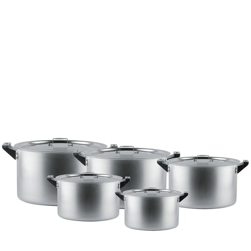 GT-1600-05 Набір алюмінієвих каструль 5шт (3,5л/4,5л/6л/8л/10л)