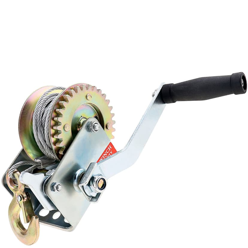 Ручна лебідка (905 кг, трос 10 м) - HWT-2000 (FORTE)