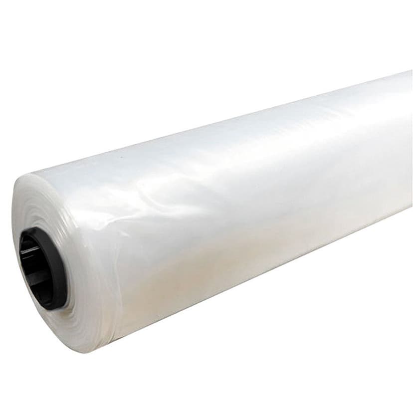 Плівка будівельна вторинна, світла - 1500мм, 100мкм, 100м (WERK)