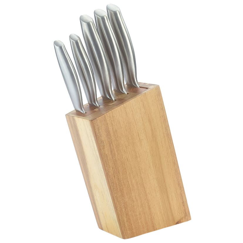 PR-4104 Набір ножів METAL BLOCK PEPPER 6 пр