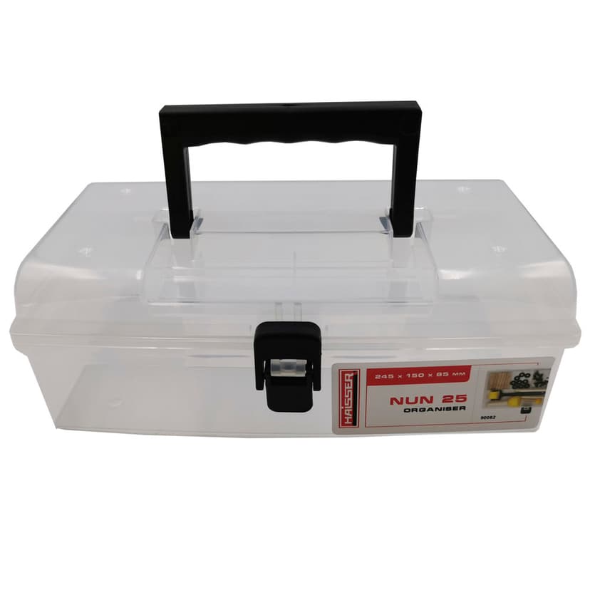 (90082) Органайзер пластиковий з фікс. секціями Nun 25 HAISSER