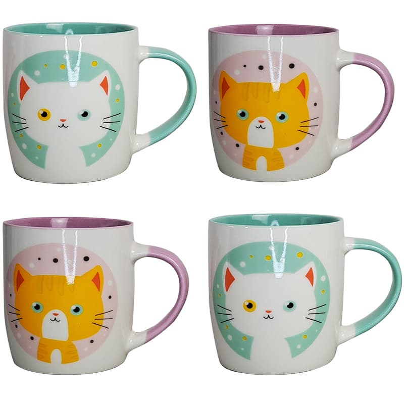 VT-C-111325 Чашка Сімейство котячих Vittora, 325мл