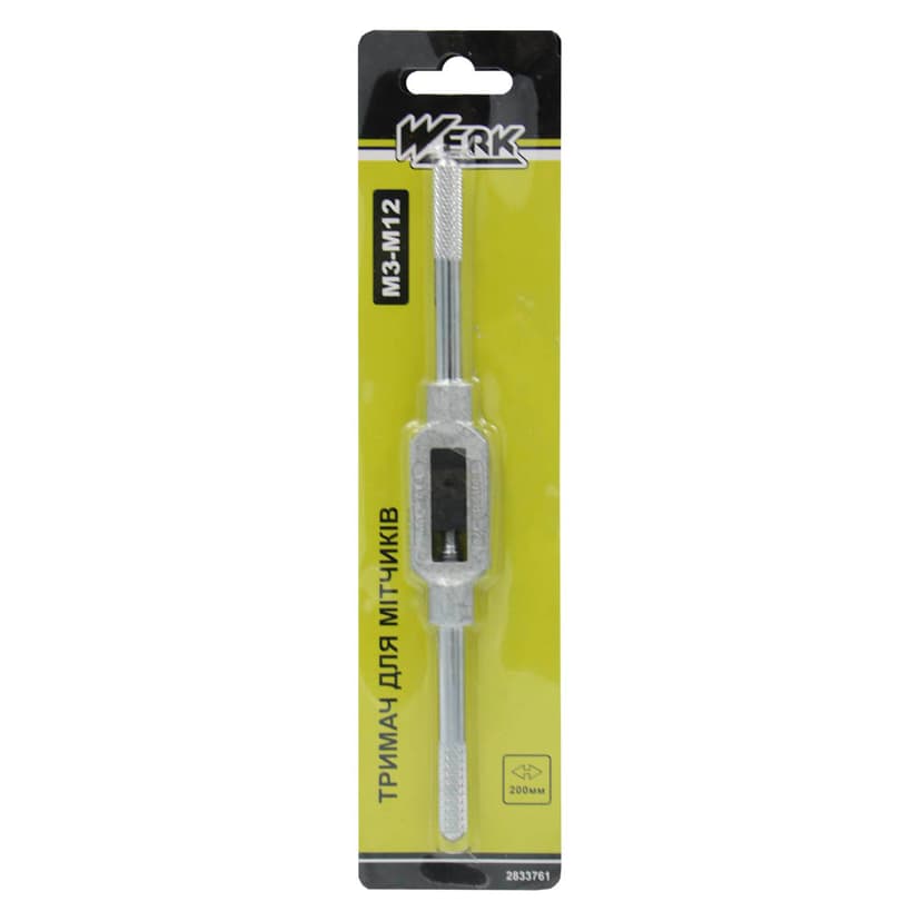 Тримач для мітчиків M3-M12, 1шт. (WERK)