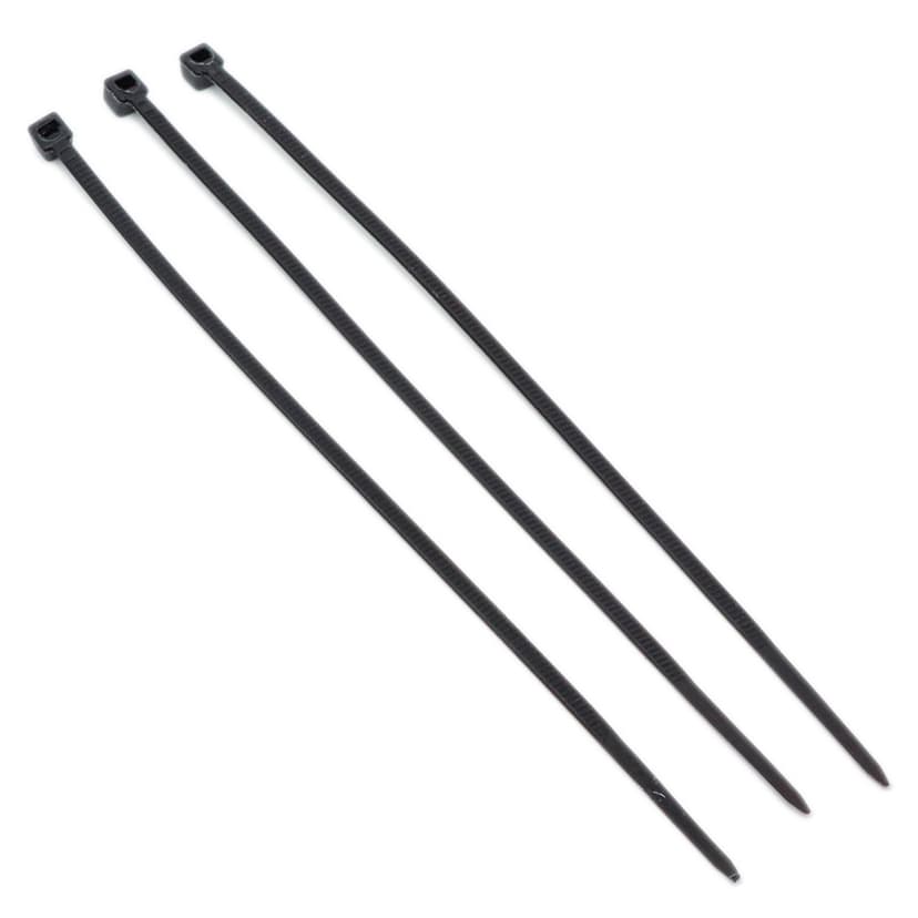 Хомут нейлоновий - 5х300 чорний, уп.100шт. (HAISSER)