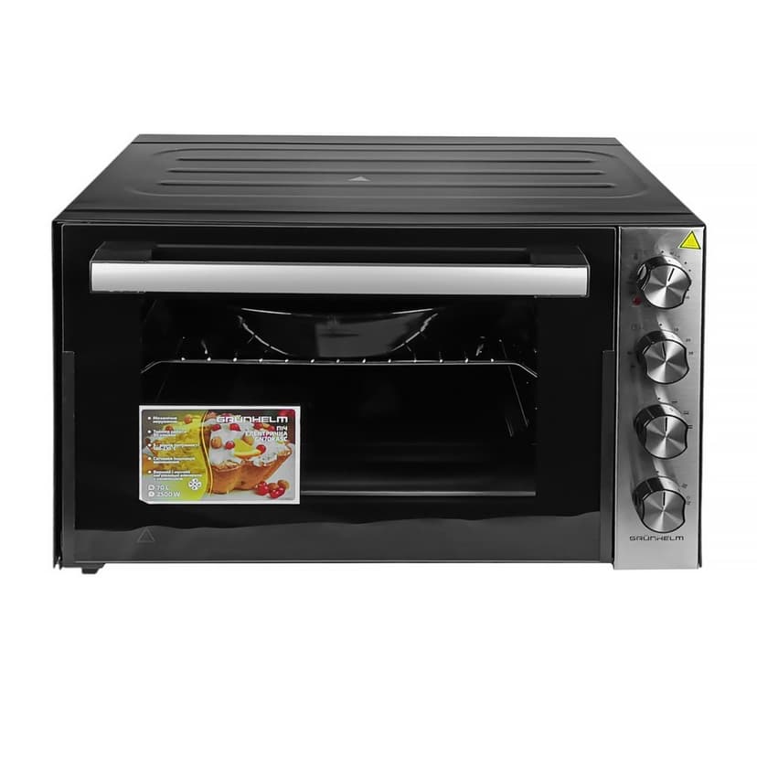 Піч електрична - GN70KASC (чорний) 70л (GRUNHELM)