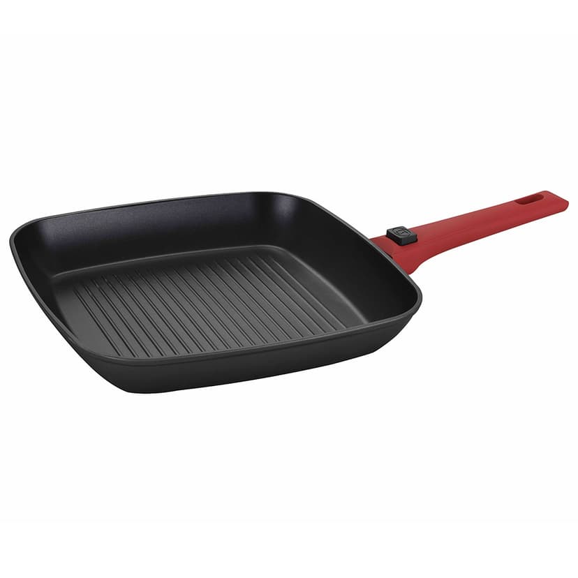 PR-2209 Сковорода гриль зі з'ємною ручкою Агат 24 см, PEPPER