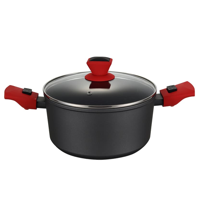 PR-2215 Каструля зі з'ємними ручками Агат 24х14 см 5,3 л., PEPPER