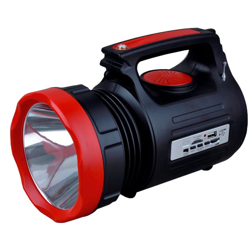 Ліхтар LED, акум, ручний - GR-1908T(SY)K (5W+22LED, 3х2000mAh) (GRUNHELM)