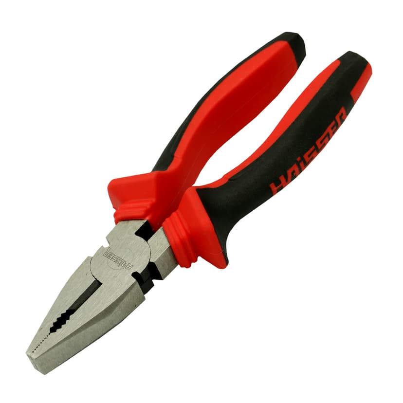 (41168) Плоскогубці 180 мм шліфовані, двокомп. ручки HAISSER