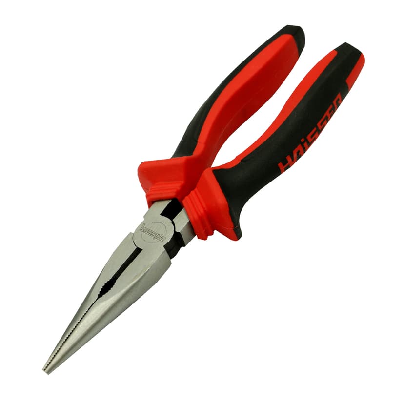 (41170) Довгогубці 160 мм шліфовані, двокомп. ручки HAISSER