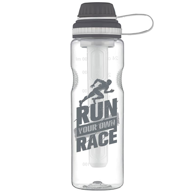 Пляшка для води Ege 750мл GT-G-912068 GUSTO, сіра