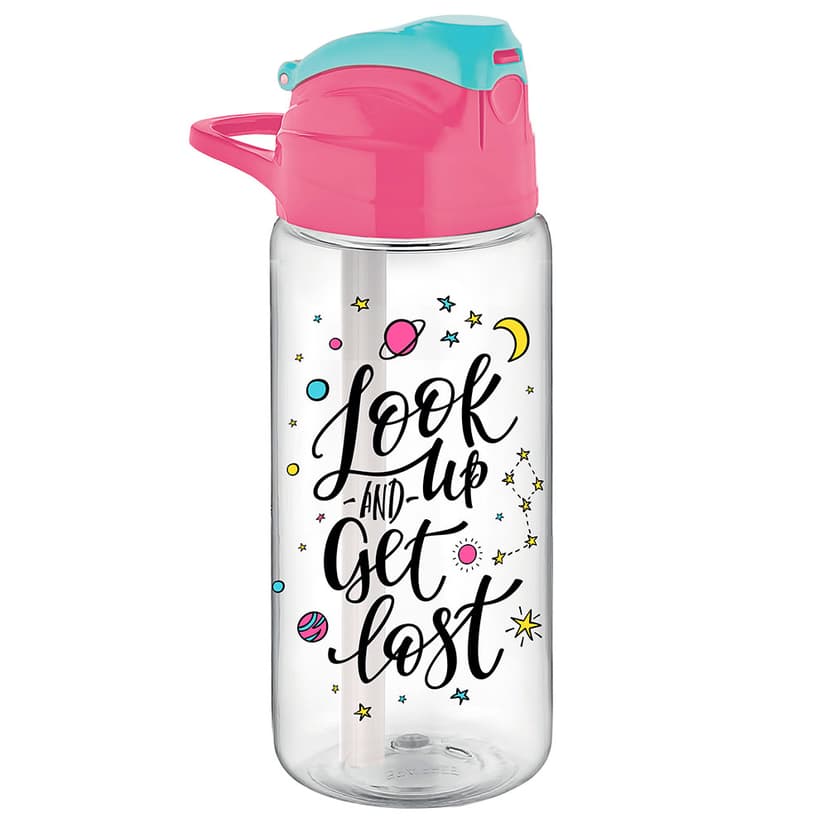 Пляшка для води Falcon 500мл GT-G-912037 GUSTO, рожева