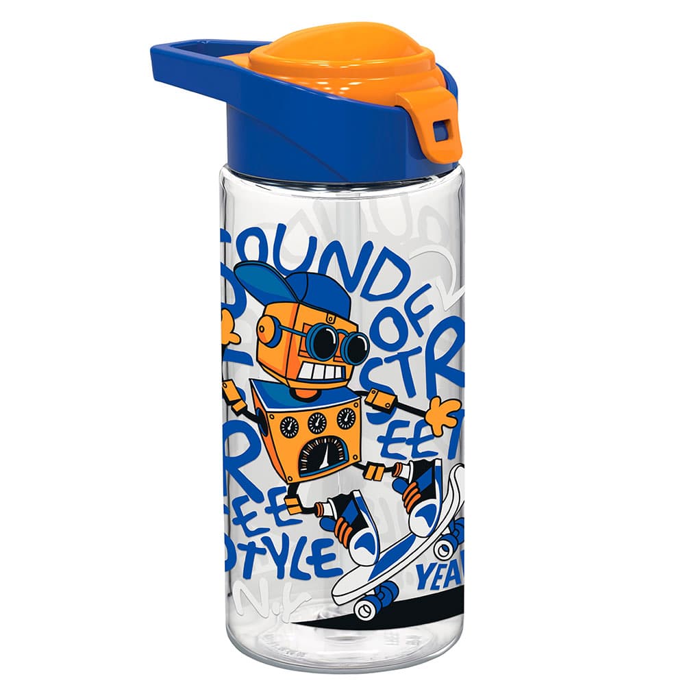 Пляшка для води Juno 500мл GT-G-912089 GUSTO,синя — фото 1