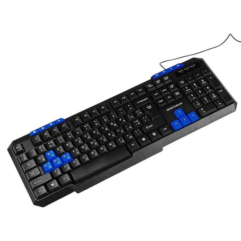 Клавіатура комп'ютерна, провідна - KB-606WD (GRUNHELM)