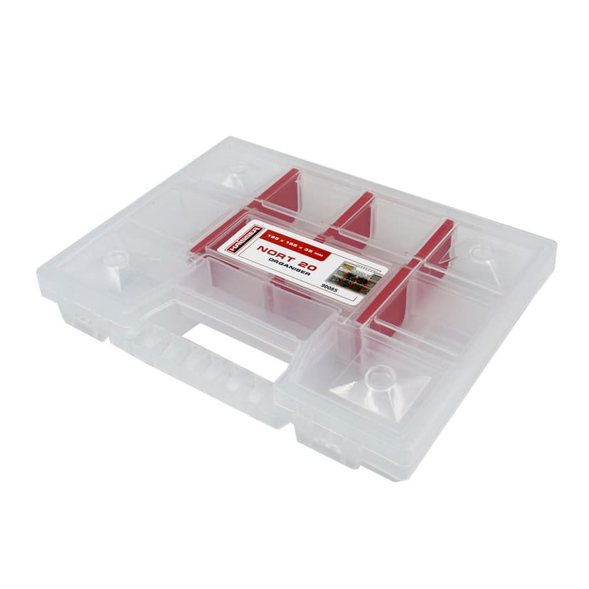 (90085) Органайзер пластиковий з рег. секціями Nort 20 HAISSER