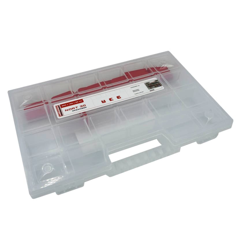 (90086) Органайзер пластиковий з рег. секціями Nort 30 HAISSER