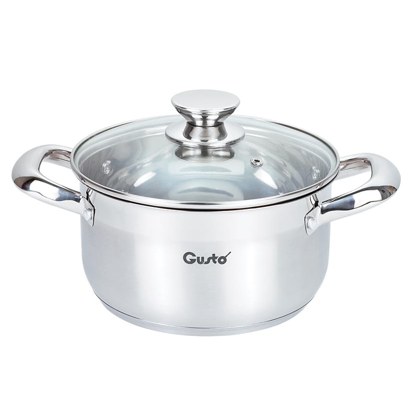 GT-1107-18 Каструля GUSTO FORCE, 18 см, 2,6 л