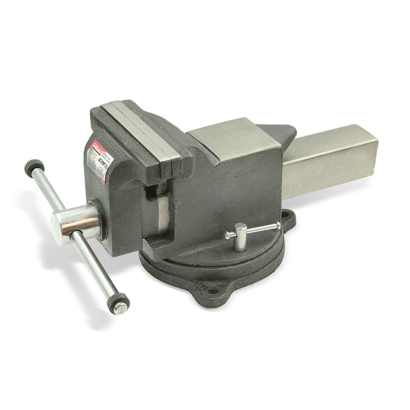 (47140) Лещата верстатні поворотні SG Iron 150мм, 12кг HAISSER