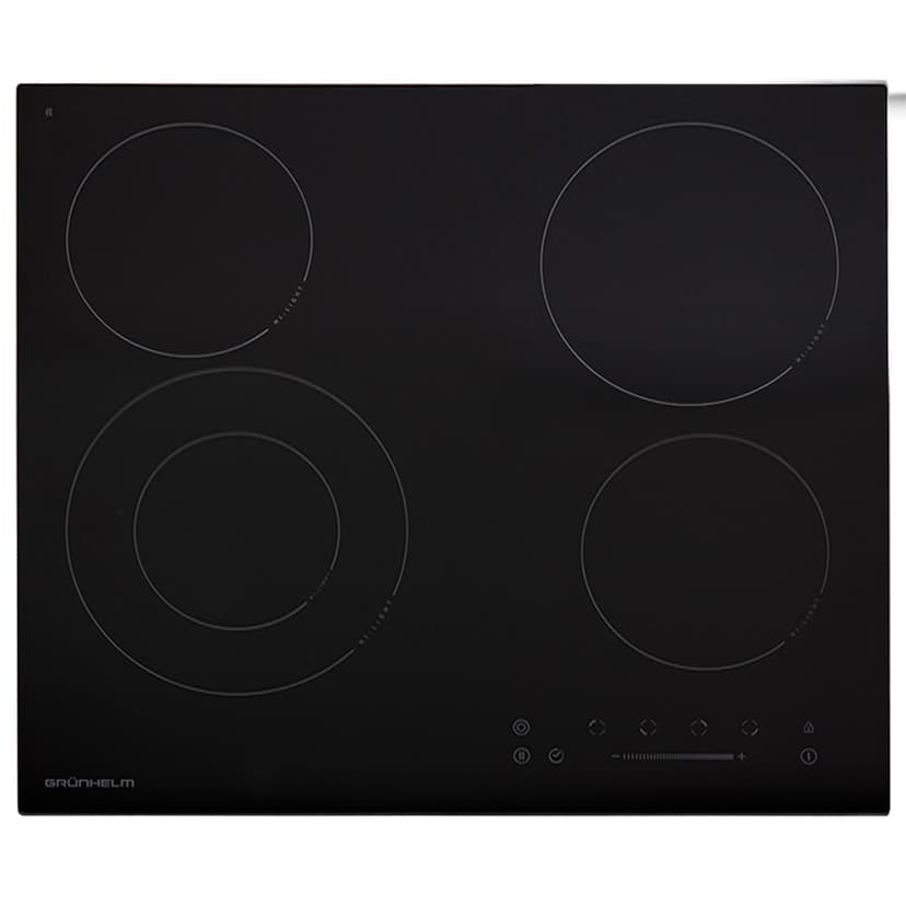 Варильна поверхня GPC 723 BE склокераміка, 4 конф. (GRUNHELM)