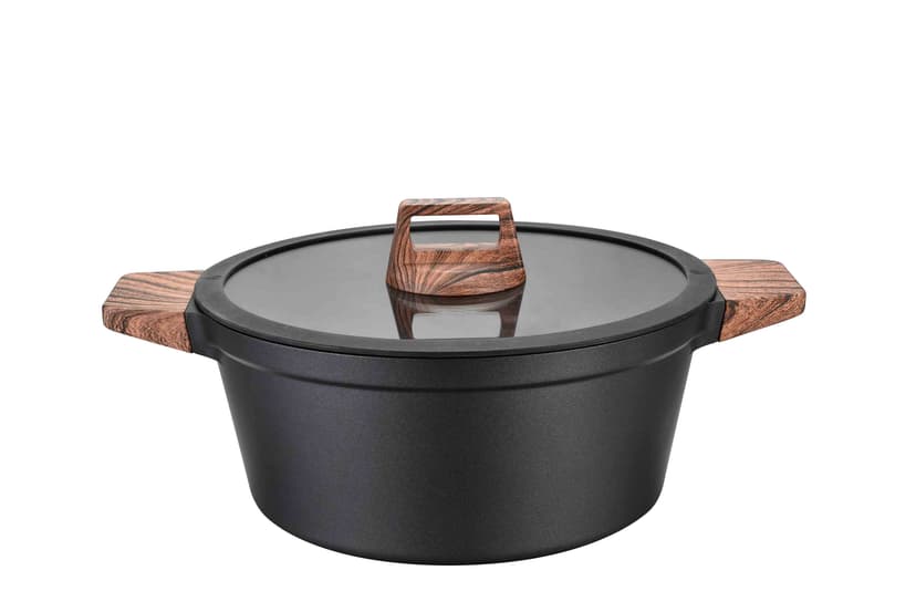 PR-2313-24 Каструля Wood 24х11,5см, 4,2л PEPPER