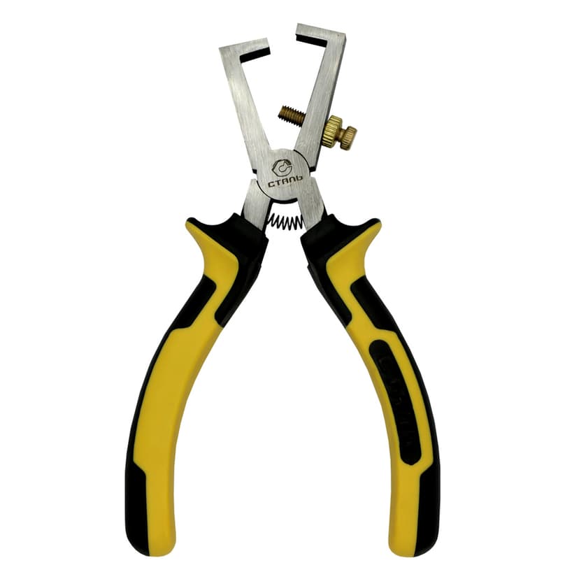 (41177) Знімач ізоляції 160 мм двокомпонентні ручки СТАЛЬ