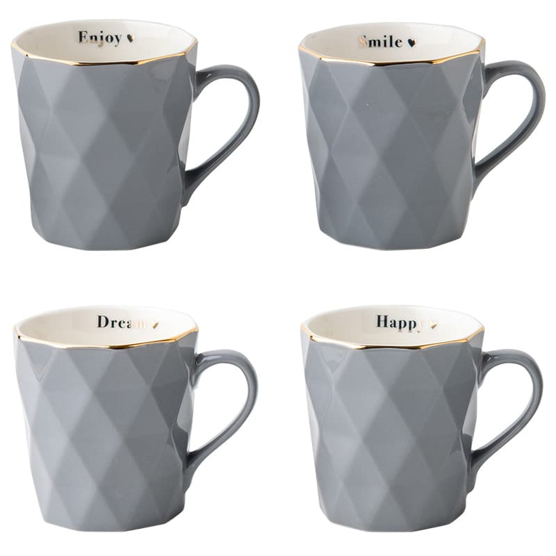 VT-C-165330 Чашка Крижана сіра Vittora, 330мл