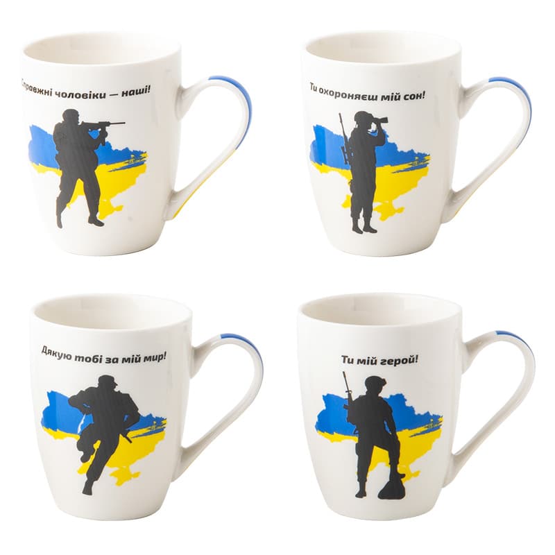 VT-C-173340 Чашка Айворі Мужність Vittora, 340мл