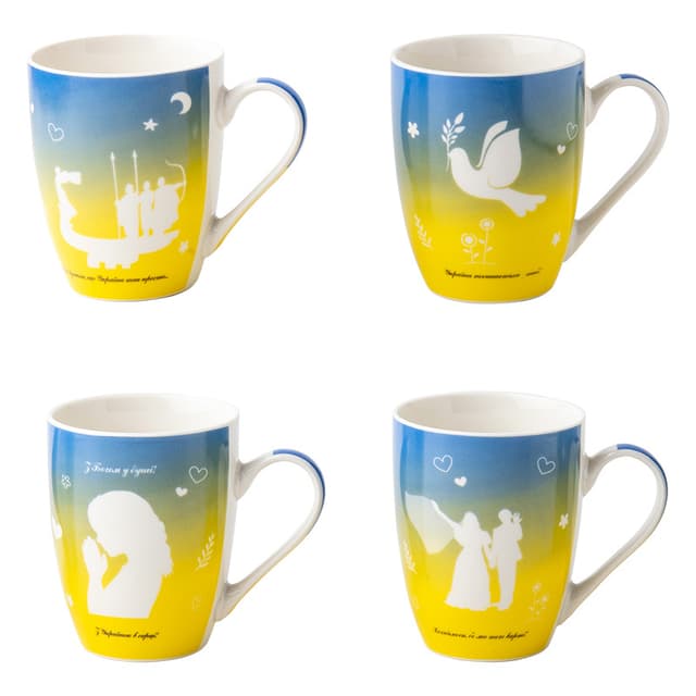 VT-C-176340 Чашка Айворі Від серця Vittora, 340мл