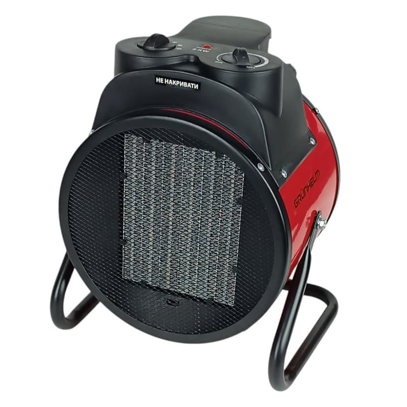 Теплова гармата електрична - PTC5000R (5кВт, 380В) (GRUNHELM)