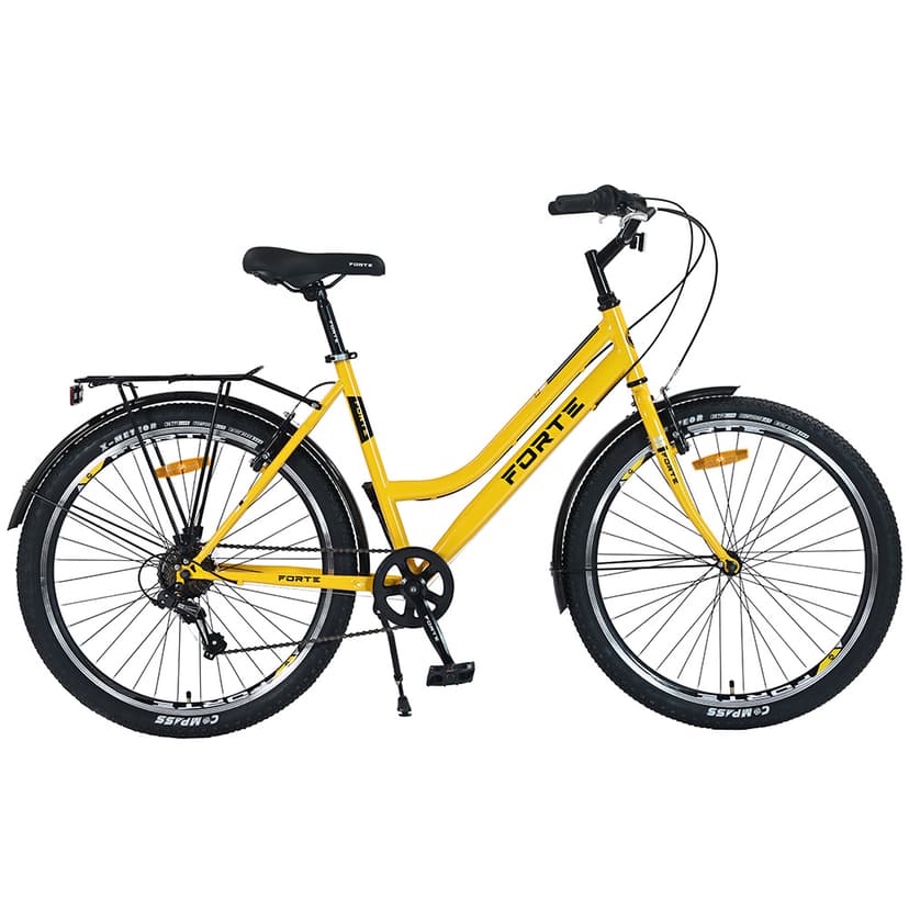 Велосипед FORTE CREED сталь.рама 19", колеса 26", жовтий
