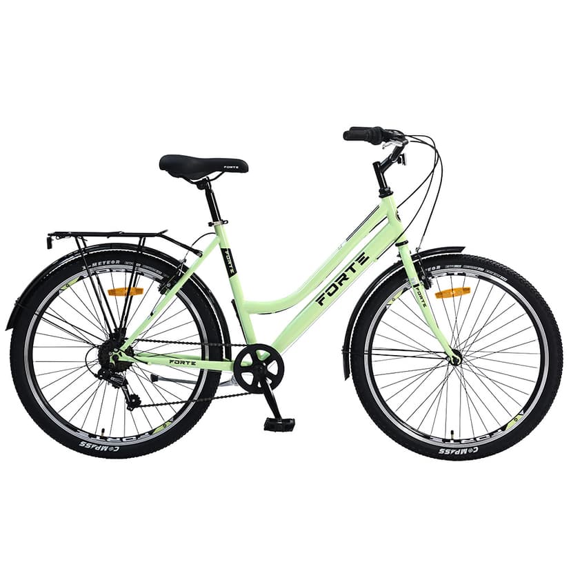 Велосипед FORTE CREED сталь.рама 19", колеса 26", зелений
