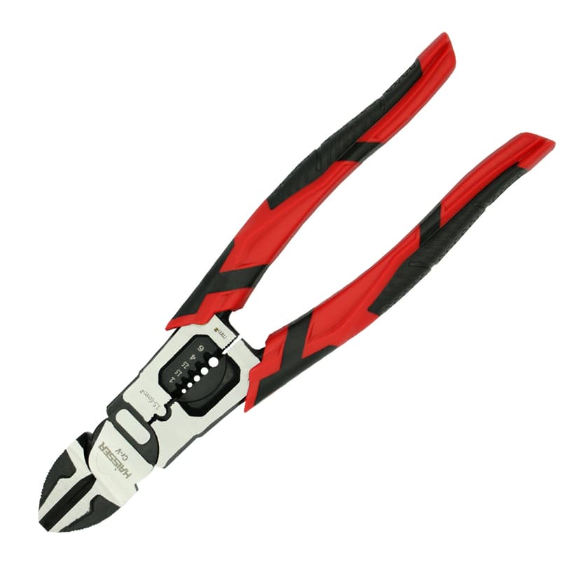 (41180) Бокорізи 205мм універсальні зі знімачами ізоляції HAISSER