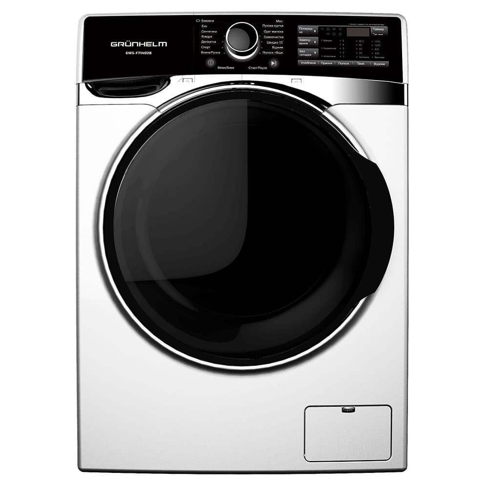 Grunhelm Пральна машина авт. GWS-F714D2B, біла, 7кг. 1400 об. — фото 1