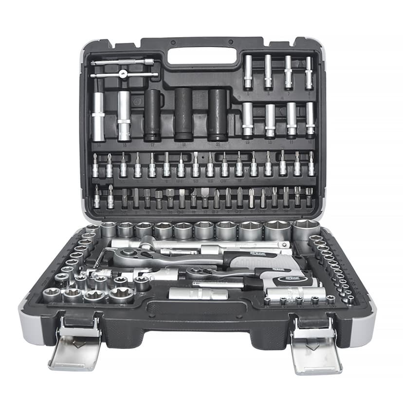 (70221) Набір інструментів професійний 1/2" і 1/4" 110 од. WERK