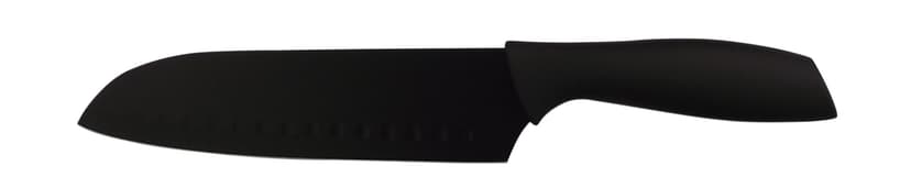 GT-4005-6 Ніж сантоку ЧОРНА перлина GUSTO 17,7см