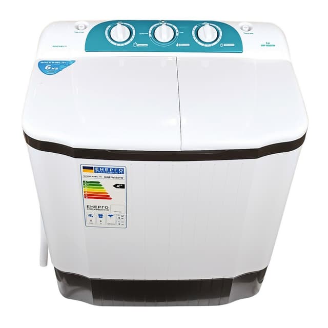 Пральна машина напівавт. GWF-WS601W  (біла, 6кг) (GRUNHELM)