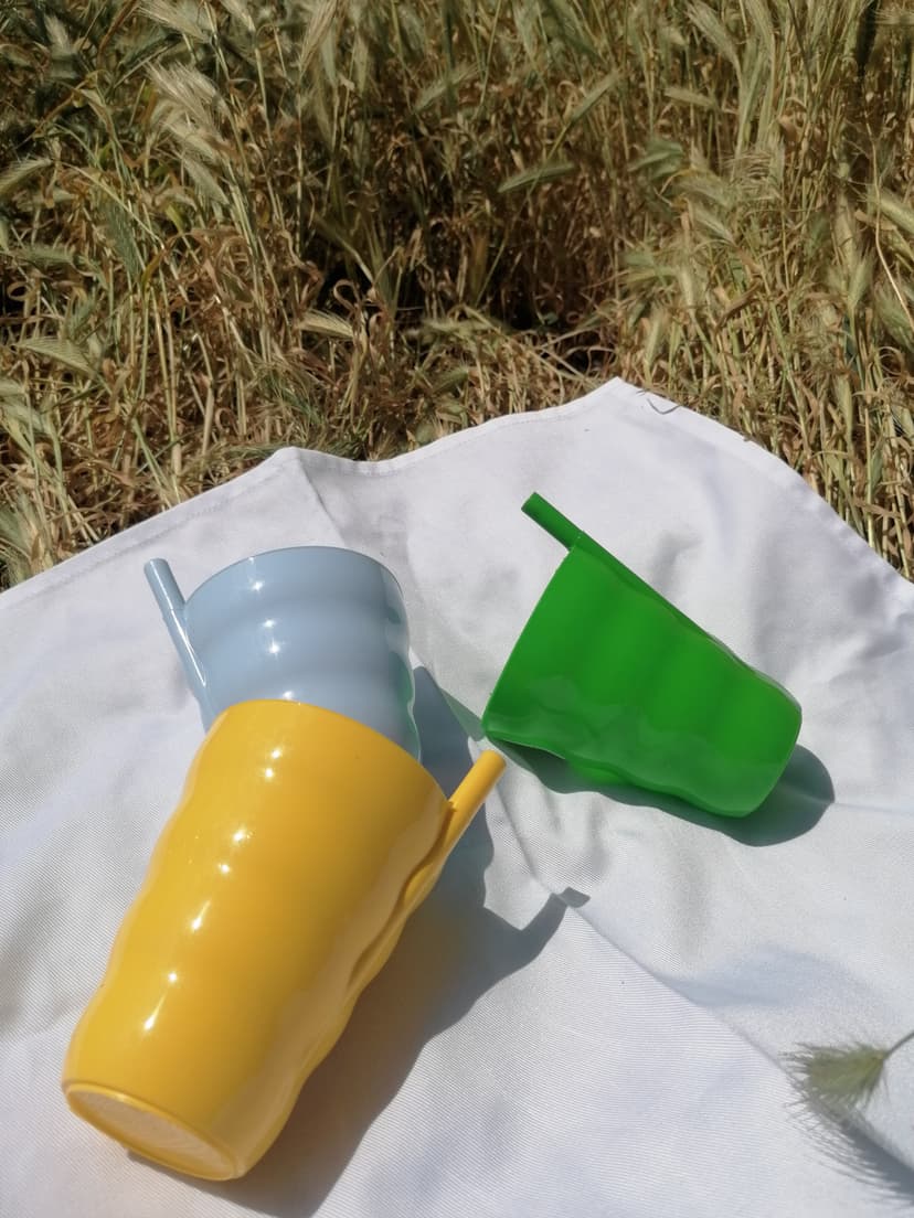 G-2037 Стакан з трубочкою GUSTO, 0.3л