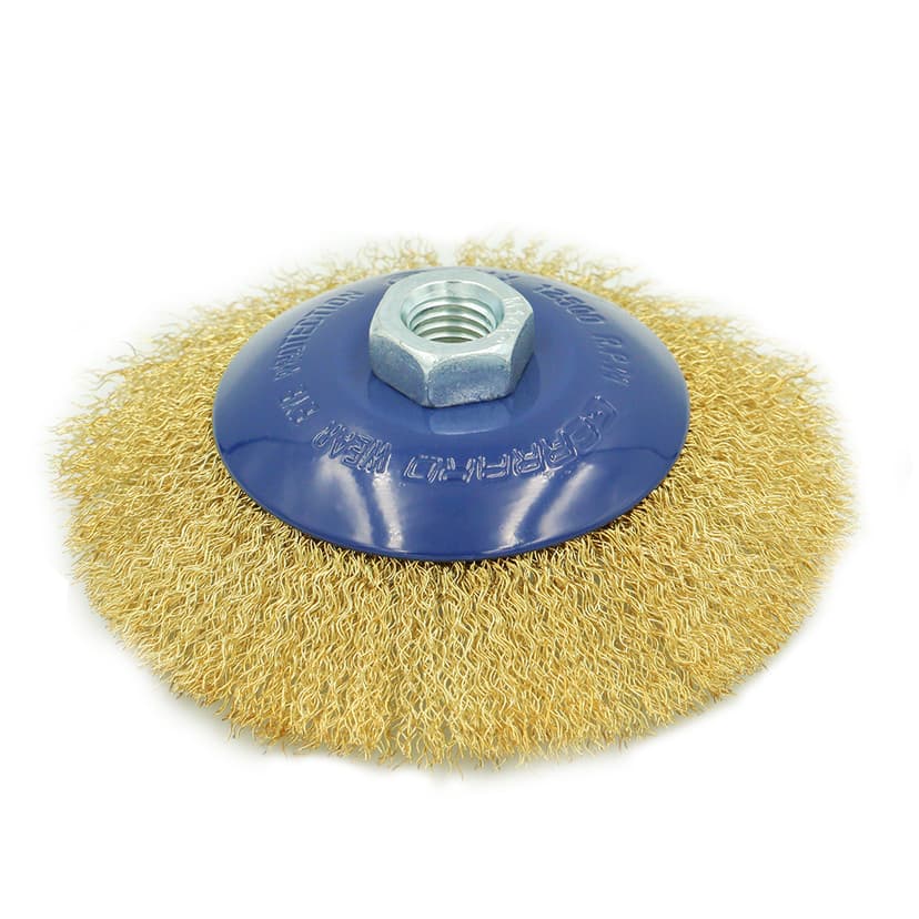 Щітка конусна рифлена - 100мм (GERRARD)