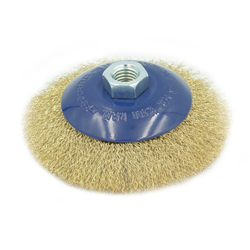 Щітка конусна рифлена - 115мм (GERRARD)